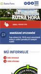 Mobile Screenshot of mu.kutnahora.cz