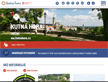 Tablet Screenshot of mu.kutnahora.cz